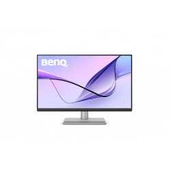 BenQ MA270UP Монитор - 27" IPS 4K, 99% sRGB, 95% P3, USB-C 90W, Говорители - Сив