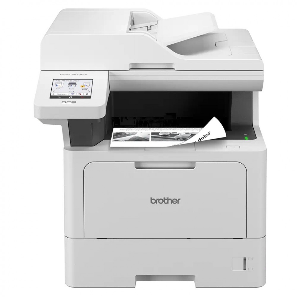 Brother MFC-L5710DN МФУ - A4 Моно Печат/Копир/Скен/Факс, Duplex, 48ppm - Бял