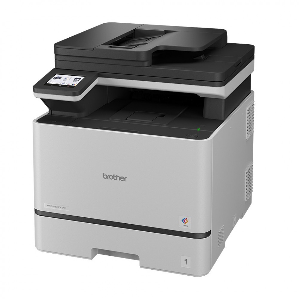 Brother MFC-L8730CDW МФУ - A4 Цв. Лазерно, Duplex, 31ppm - Бял/Черен