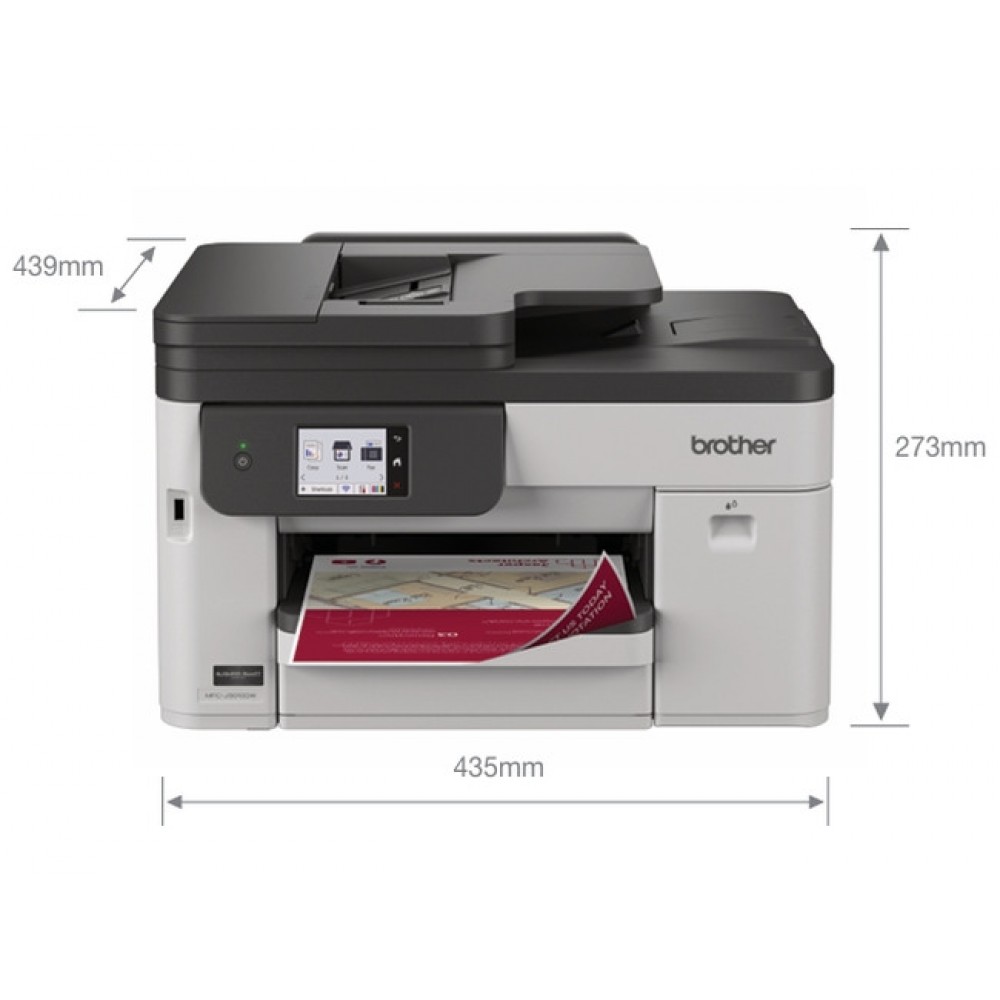 Brother MFC-J5010DW – Цветно мастиленоструйно многофункционално устройство с A3 печат, Wi-Fi, LAN и факс