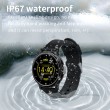 HAMTOD KL2 1.28" Смарт Часовник с BT Разговори, Пулс, Кръвно Налягане, SpO2 и IP67