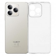 Силиконов Калъф за Cubot A40 с Протектор – Прозрачен