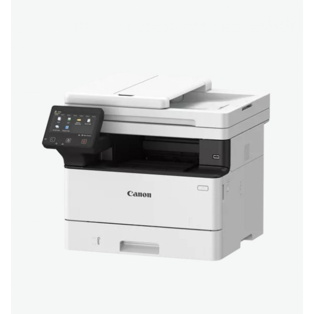 Лазерно МФУ Canon i-SENSYS MF461dw II - Монохромно, 36 ppm, Автоматичен дуплекс, 2-странен ADF (Single Pass), 5" Сензорен екран, Мрежа, Wi-Fi, Бяло-Черно