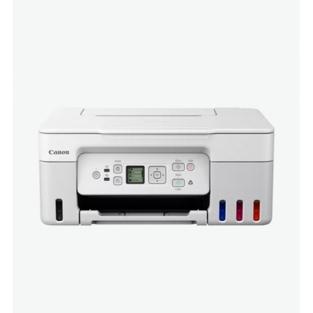 Canon PIXMA G3470 – цветно мастилоструйно МФУ, Wi-Fi, резервоари за мастило, бяло
