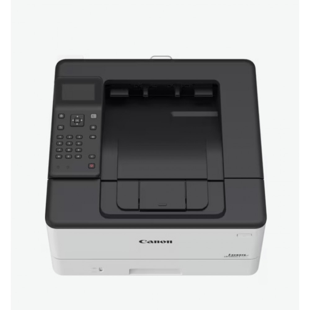 Лазерен принтер Canon i-SENSYS LBP246dw II - Монохромен, 40 ppm, Автоматичен дуплекс, Gigabit Ethernet, Wi-Fi, 5-редов LCD, Бяло-Черно