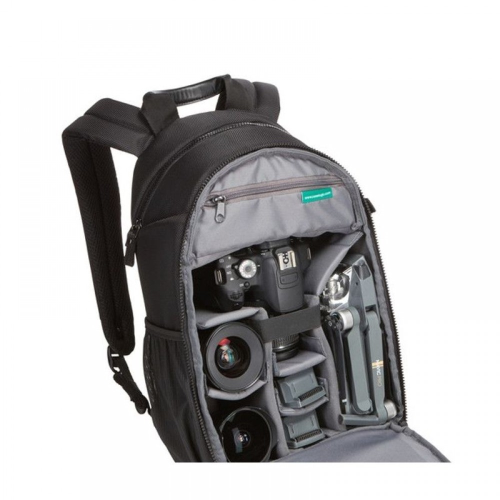 Case Logic BRBP 104 – раница за DSLR фотоапарат, полиестер, за дрон, черен