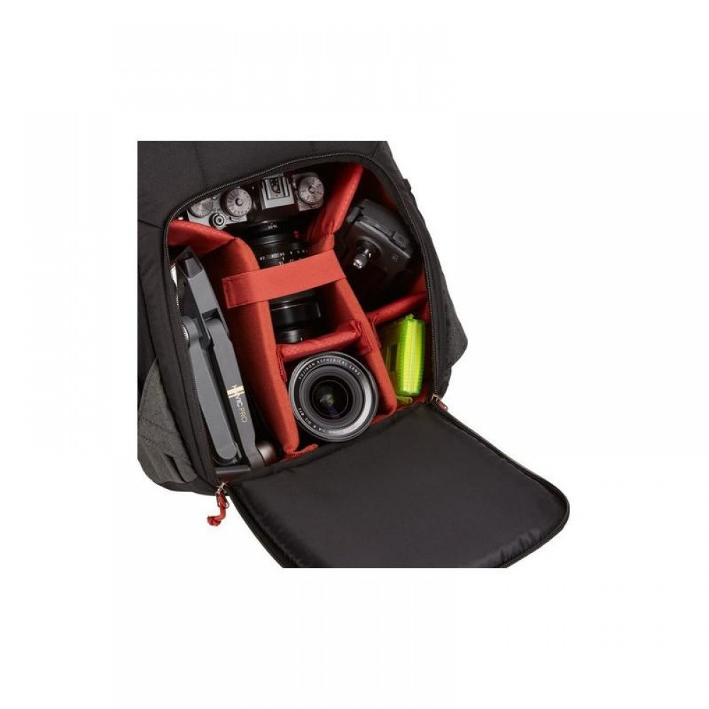 Case Logic CEBP-105 – раница за DSLR, за лаптоп 10.5", със статив, 0.68 kg, сива