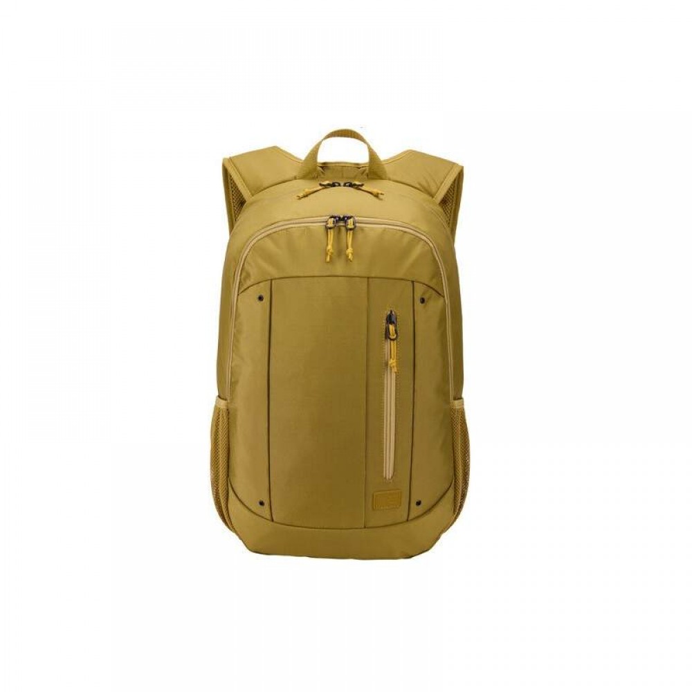Case Logic WMBP215 – раница за лаптоп 15.6", 100 рециклиран полиестер, 23L, мъгливо злато