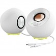 Озвучителна Система Creative Pebble SE 2.0 4.4W RMS RGB USB-C – Бяла