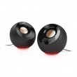 Озвучителна Система Creative Pebble SE 2.0 4.4W RMS RGB USB-C – Черна