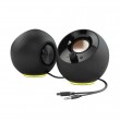 Озвучителна Система Creative Pebble SE 2.0 4.4W RMS RGB USB-C – Черна