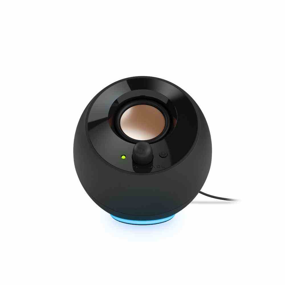 Озвучителна Система Creative Pebble SE 2.0 4.4W RMS RGB USB-C – Черна