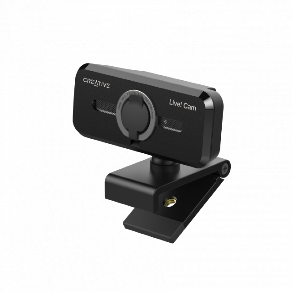 Creative Live! Cam Sync 1080p V2 Full HD Уеб Камера с Двойни Микрофони и SmartComms Kit – Черен – CREATIVE-WEB-LIVE-1080P