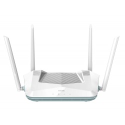 D-Link EAGLE PRO AI AX3200 Smart Рутер с Wi-Fi 6, Gigabit Ethernet и 4 Външни Dual-Band Антени – R32