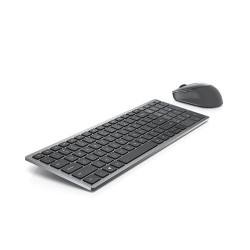 Dell Multi-Device Wireless Keyboard and Mouse KM7120W Безжичен Комплект Клавиатура и Мишка – Grey
