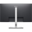 Монитор Dell P2725D 27" IPS QHD, USB-C, 100Hz, 350cd/m², Ergo - Черен/Сив