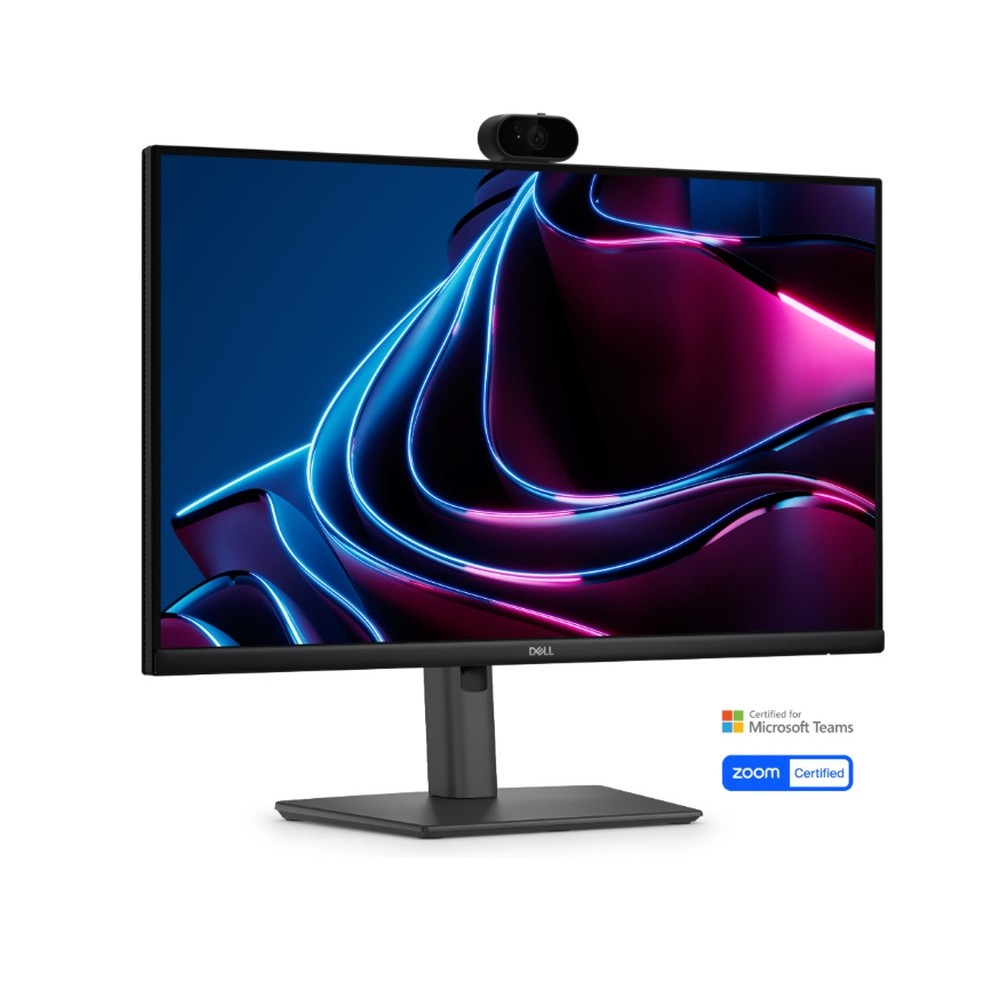 Монитор Dell P2426HEV, 23.8" IPS, Full HD, 120Hz, уебкамера 5MP, USB-C, RJ45, KVM, Power Delivery 90W