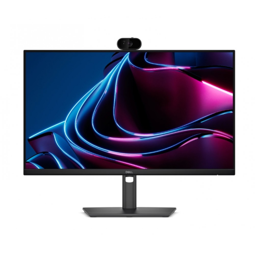 Монитор Dell P2426HEV, 23.8" IPS, Full HD, 120Hz, уебкамера 5MP, USB-C, RJ45, KVM, Power Delivery 90W