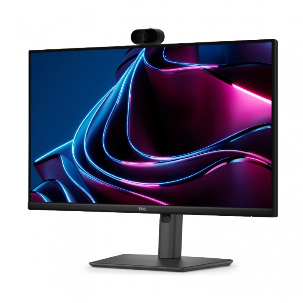 Монитор Dell P2426HEV, 23.8" IPS, Full HD, 120Hz, уебкамера 5MP, USB-C, RJ45, KVM, Power Delivery 90W