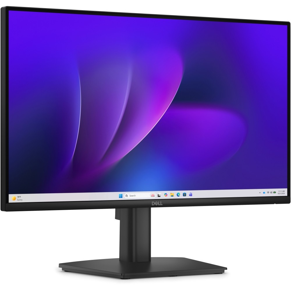 Монитор Dell E2226H 21.5" Full HD IPS, 100Hz, 5ms, HDMI, DisplayPort, VGA, Low Blue Light, черен