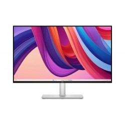 Монитор Dell S2726HS 27" Full HD IPS, 165Hz, 4ms GTG, HDR, AMD FreeSync, 2× HDMI, високоговорители 2×6W, ергономична стойка, бял