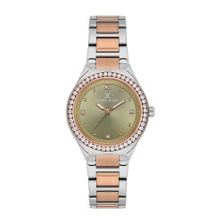 Daniel Klein DK.1.13765-5 Premium Дамски часовник Сребро/Розово злато- сив циферблат, стоманена верижка