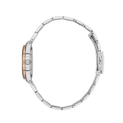 Daniel Klein DK.1.13765-5 Premium Дамски часовник Сребро/Розово злато- сив циферблат, стоманена верижка
