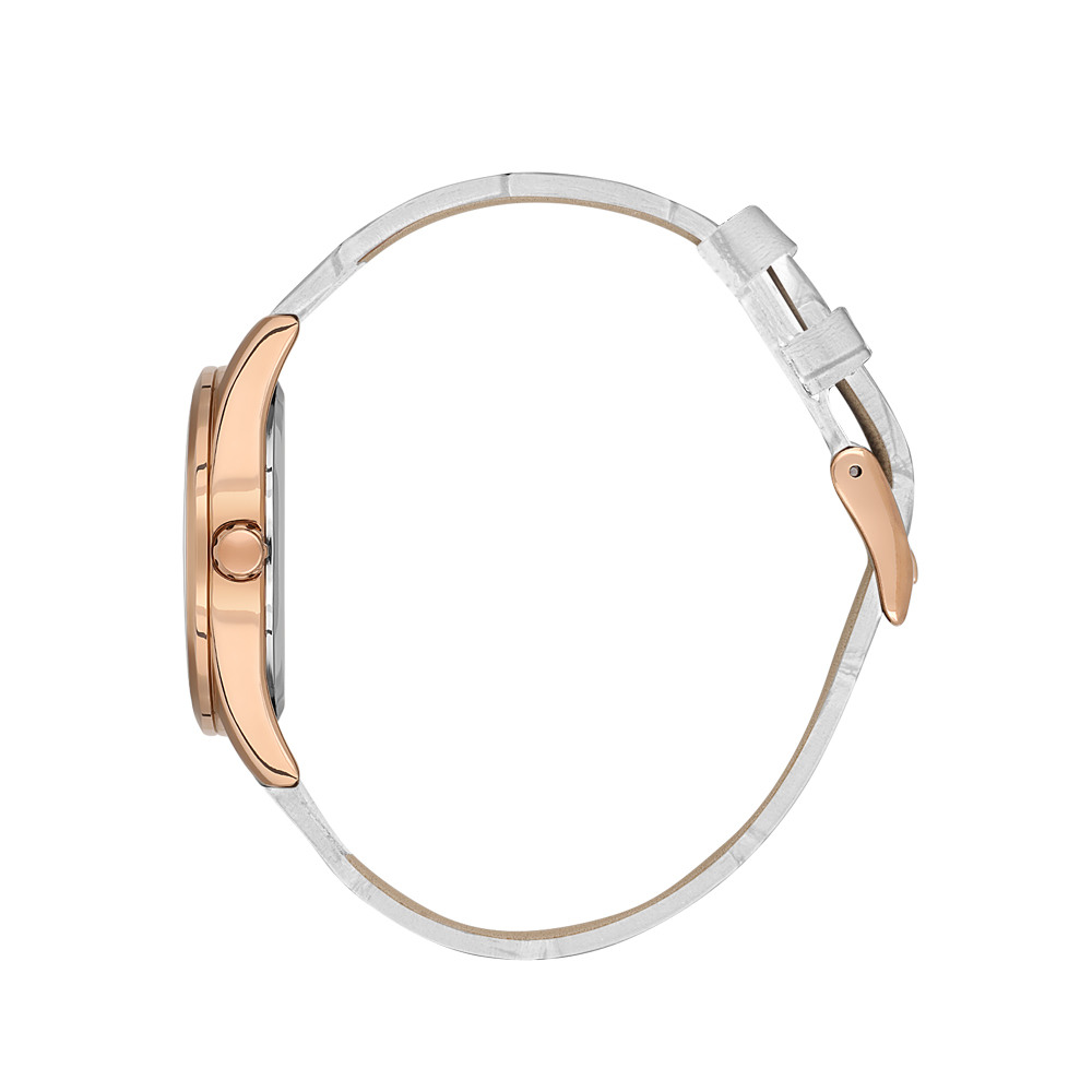 Daniel Klein DK.1.13770-4 – Дамски, Кварц, 32mm, Бяла кожа, Дата, 3 ATM - Premium