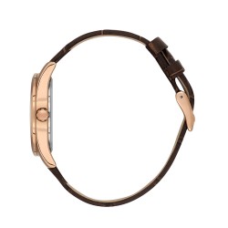 Daniel Klein DK.1.13770-5 – Дамски, Кварц, 32mm, Кафява кожа, Дата, 3 ATM - Premium