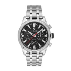 Daniel Klein DK.1.13802-1 - Мъжки часовник, Exclusive, Кварцов, 44mm, 5 ATM, Черен