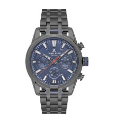 Daniel Klein DK.1.13802-3 - Мъжки часовник, Exclusive, Кварцов, 44mm, 5 ATM, Син