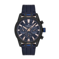 Daniel Klein DK.1.13803-4 - Мъжки часовник, Exclusive, Кварцов, 44mm, 5 ATM, Син