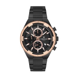 Daniel Klein DK.1.13804-5 - Мъжки часовник, Exclusive, Кварцов, 44mm, 5 ATM, Черен