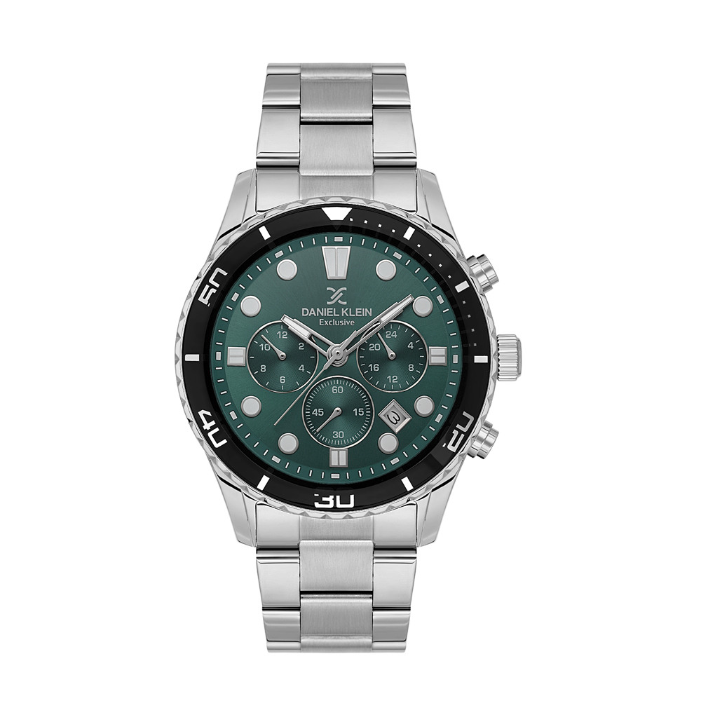 Daniel Klein DK.1.13805-3 - Мъжки часовник, Exclusive, Кварцов, 44mm, 5 ATM, Син