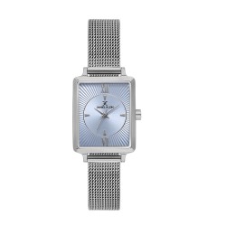Daniel Klein DK.1.14054-2 Premium Дамски часовник-  син циферблат, сребриста верижка от неръждаема стомана