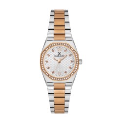 Daniel Klein DK.1.14099-6 – 28mm, 2-цв. стомана, Кристали, 3ATM - Premium