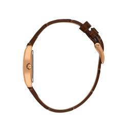 Daniel Klein DK.1.14112-6 - Дамски часовник, Premium, Кварцов, 23x29.5mm, 3 ATM, Кафяв