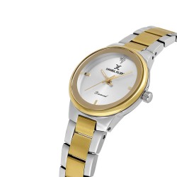 Daniel Klein DK.1.14136-3 - Дамски часовник, Diamond, Кварцов, 30mm, 3 ATM, Сив