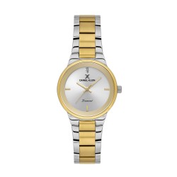 Daniel Klein DK.1.14136-3 - Дамски часовник, Diamond, Кварцов, 30mm, 3 ATM, Сив