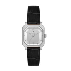 Daniel Klein DK.1.14154-1 – Дамски, Кварц, 23x29.5mm, Черна кожа, 3 ATM - Premium