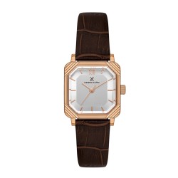 Daniel Klein DK.1.14154-5 – Дамски, Кварц, 23x29.5mm, Кафява кожа, 3 ATM - Premium