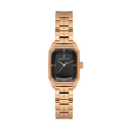 Daniel Klein DK.1.14157-5 – Дамски, Кварц, 21x31mm, Роз. злато стомана, Кристали, 3 ATM - Premium