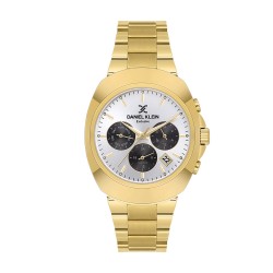 Daniel Klein DK.1.14211-5 - Мъжки часовник, Exclusive, Кварцов, 39mm, 5 ATM, Сив