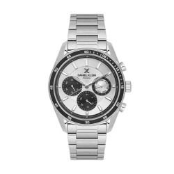Daniel Klein DK.1.14220-1 - Мъжки часовник, Exclusive, Кварцов, 43.5mm, 5 ATM, Сив