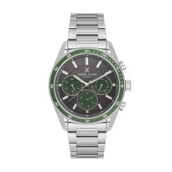 Daniel Klein DK.1.14220-5 - Мъжки часовник, Exclusive, Кварцов, 43.5mm, 5 ATM, Сив