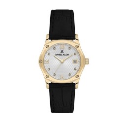 Daniel Klein DK.1.14270-2 - Дамски часовник, Premium, Кварцов, 29mm, 3 ATM, Черен