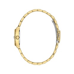 Daniel Klein DK.1.14276-5 – дамски часовник, кварцов, 24 mm, сребрист, кристали, дата, златна верижка
