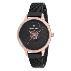 Daniel Klein DK12175-4 - Дамски часовник, Trendy, Кварцов, 34mm, 3 ATM, Черен