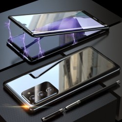 Samsung Galaxy Note20 Ultra View Window/ Magnetic Metal Frame Калъф и Протектор