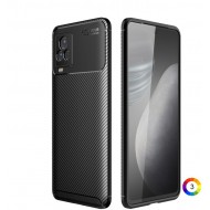 vivo iQOO 7 Удароустойчив Carbon Fiber Калъф и Протектор